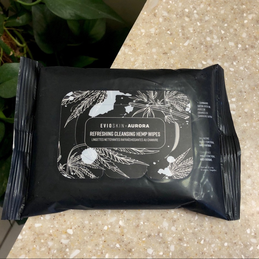 Evio Skin Cleaning Hemp Wipes